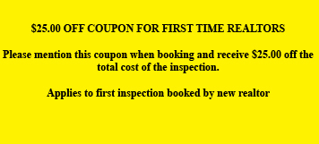 Home Inspection Discount Coupon